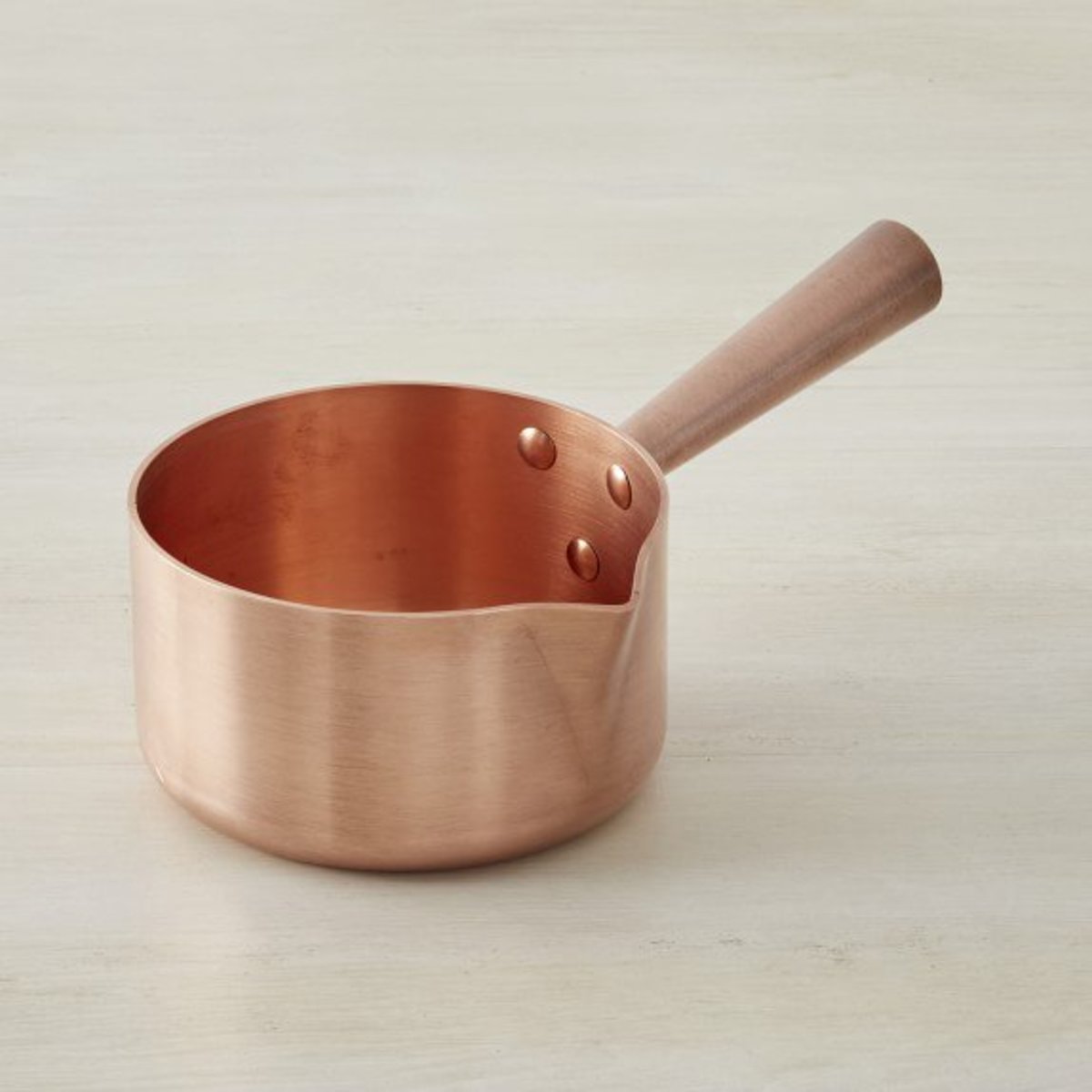 Copper cookware essentials.