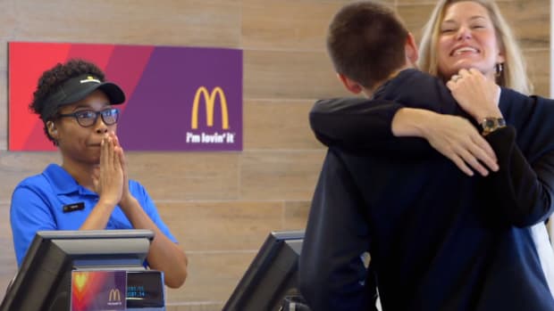 McDonald's Taking Hugs for Big Macs, New Campaign Gives Away Food for Lovin'