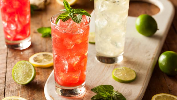 Go booze free with mocktails.