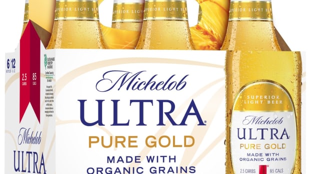 Anheuser-Busch Launches Organic Beer With Michelob Ultra Pure Gold