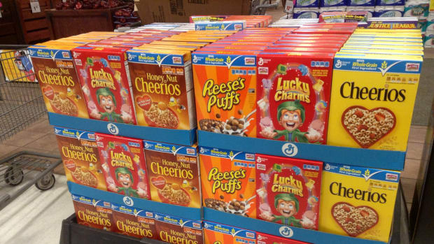 sugary kids cereals photo