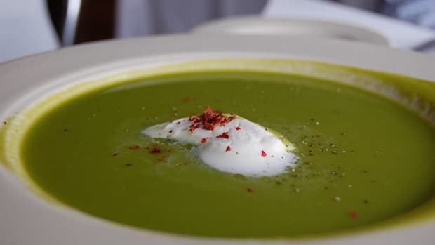 chilled asparagus soup