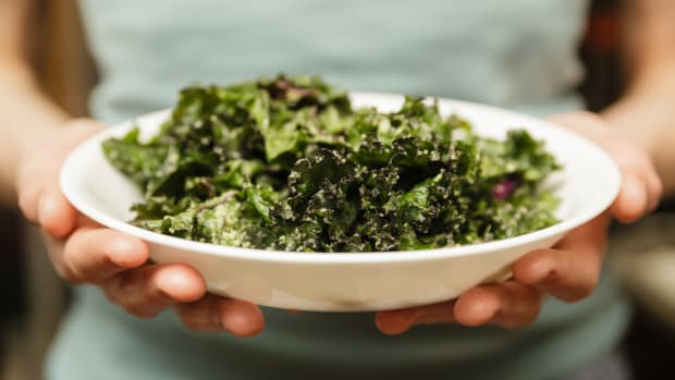 green leafy salad