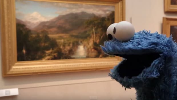 Cookie Monster Dishes Deep Food Wisdom: 'Lasagna is Spaghetti-Flavored Cake' [Video]