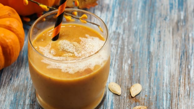 Pumpkin pie protein smoothie recipe
