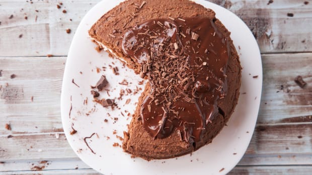 Chocolate Cake Recipe with Winter Squash and a Ginger Chocolate Glaze