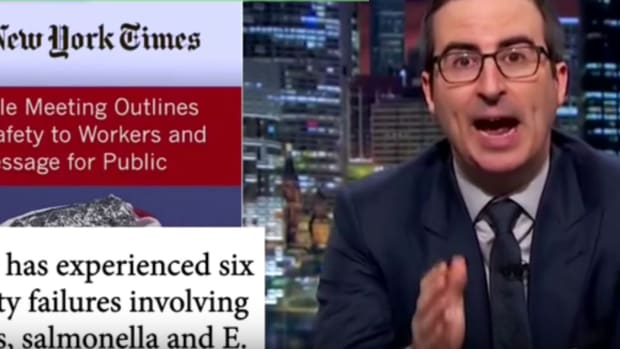 'Thank You for Your Bravery': John Oliver Skewers Chipotle in Must-Watch Video