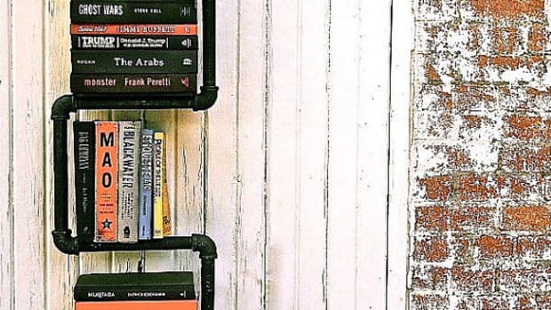 Very cool and affordable, DIY book shelves you can make.