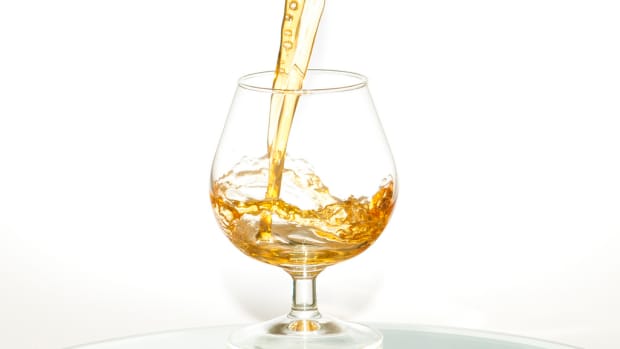 glass of brandy photo