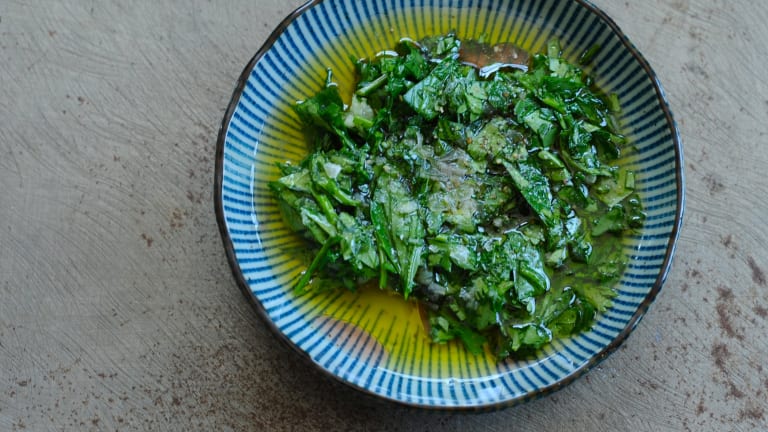 A Chimichurri Sauce Recipe for Summer Grilling