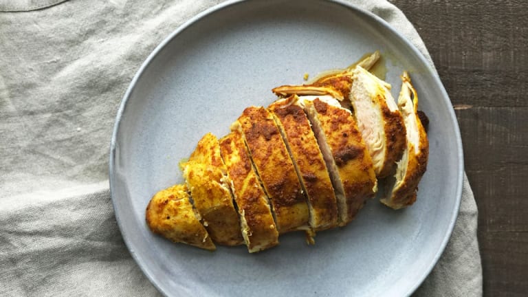 Turmeric-Roasted Chicken Breasts: Spice Up Dinner in Just 20 Minutes