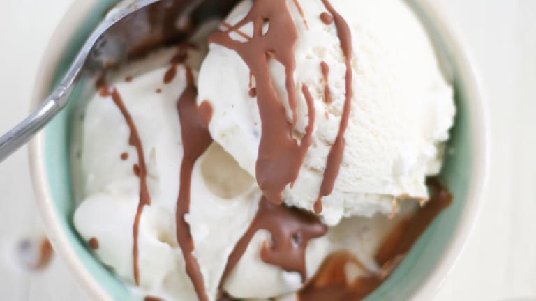 This 4-Ingredient No-Churn Coconut Plant-Based Ice Cream is Summer in a Bowl