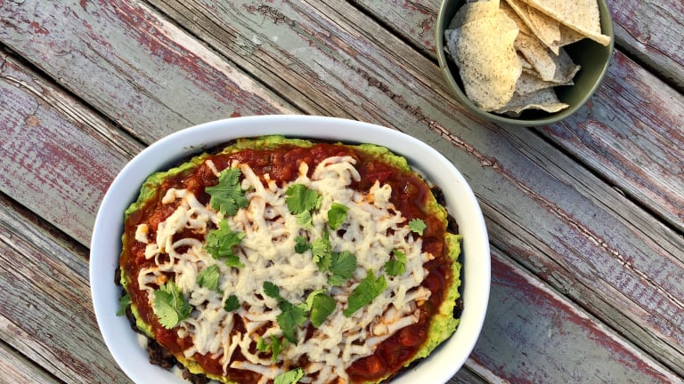 The Healthiest (and Delicious) Bean Layer Dip In All The Land