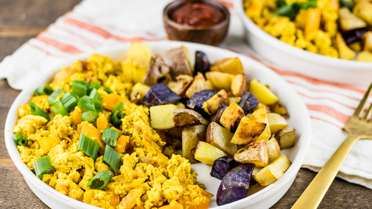 Conquer the Day With This Protein-Packed Tofu Scramble