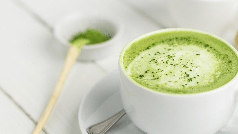 Make this Matcha Latte Recipe - It's Buzzy, Nutritious and Plant-Based
