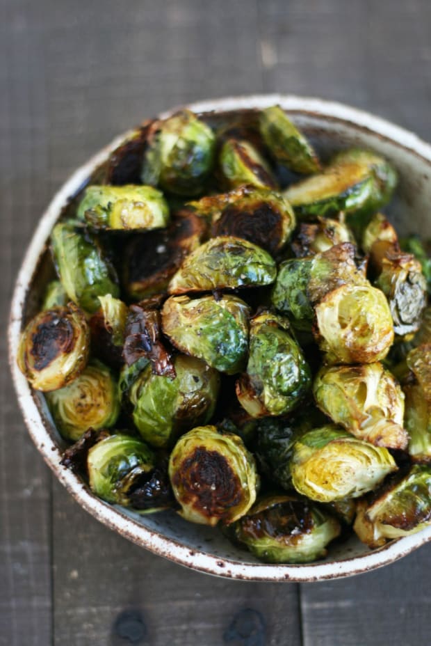 The Crispy, Perfect Ghee Roasted Brussels Sprouts You Need - Organic  Authority