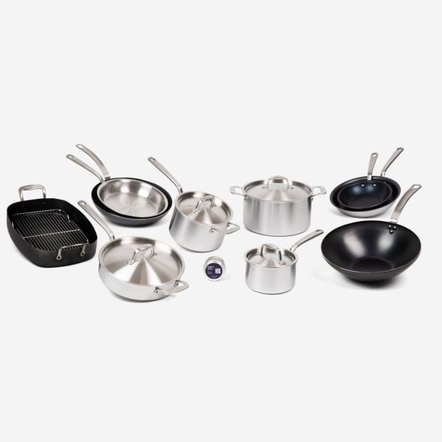 Ø16 cm Ø18 cm and Ø20 cm For fat-free cooking. PFOA-Free/Non-Stick Coating/Induction/All Hobs Cflagrant® Set of 3 Stone Look Pans 