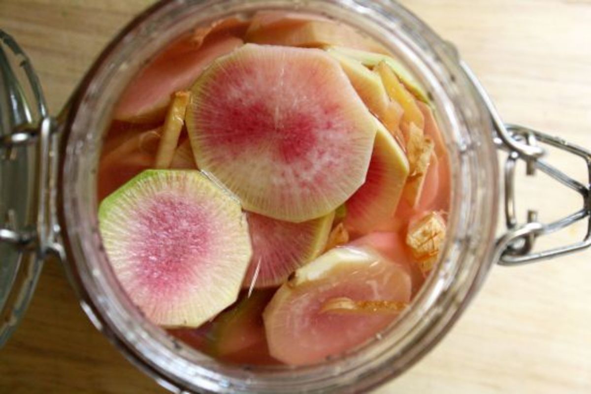 pickles-radishes