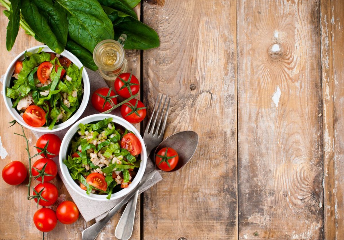 Barley, Spinach, and Herb Salad Recipe