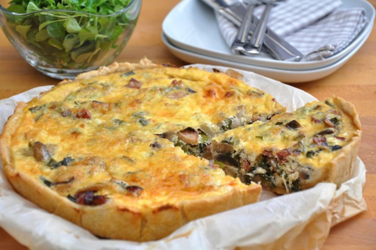 Gluten-Free Vegan Quiche Recipe with Mushrooms, Kale, and Sweet Potato: An Animal-Friendly Breakfast to Remember