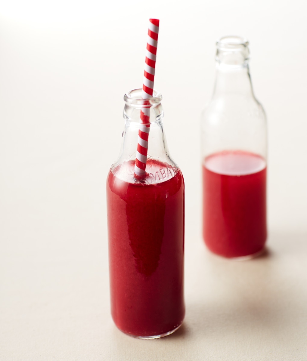Strawberry Hibiscus Juice Recipe