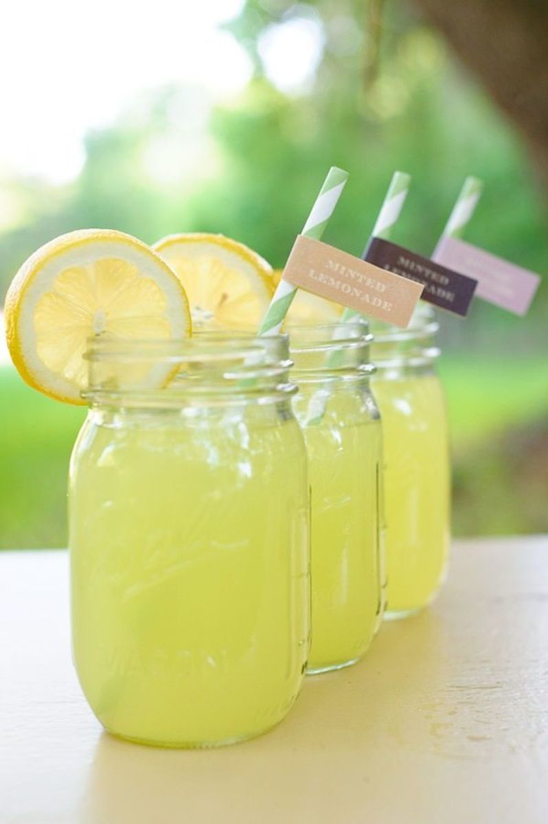 Recipes for the perfect mason jar Summer Cocktails.