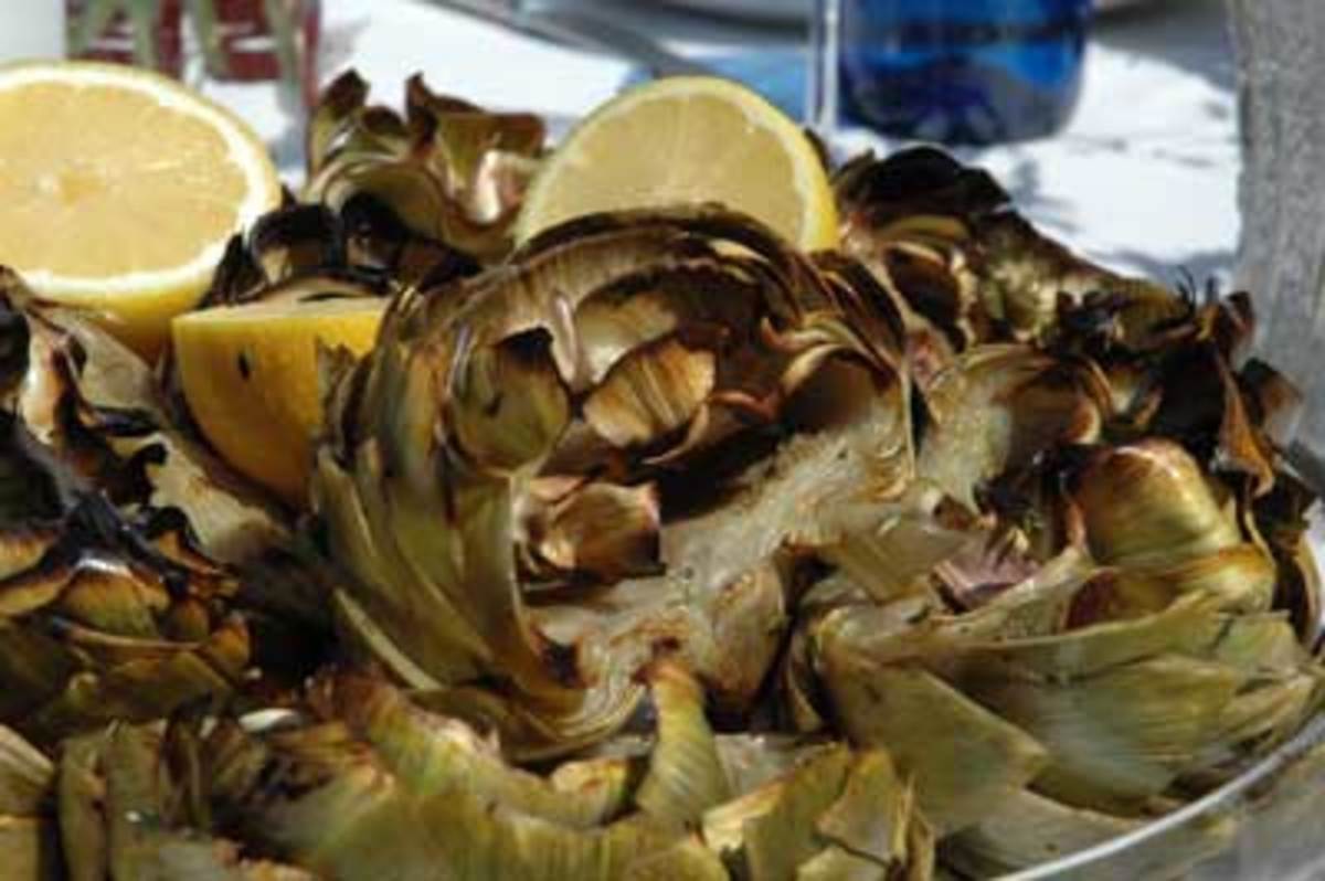 grilled-artichokes