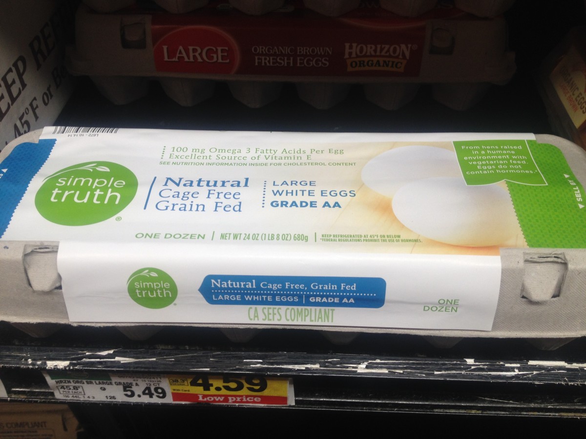 Ralph's Natural, Grain-Fed, Cage-free Eggs