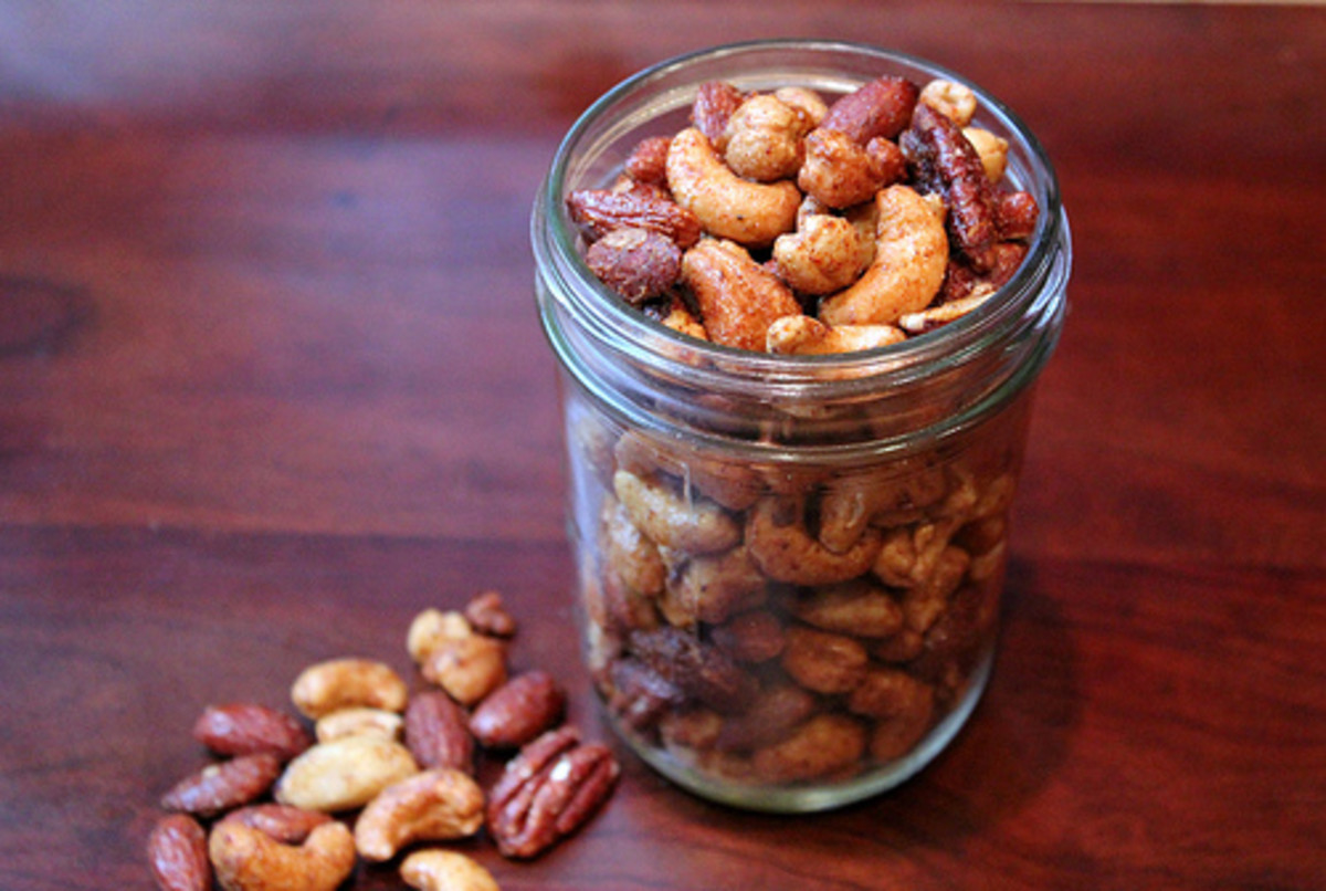 Nuts for snacking