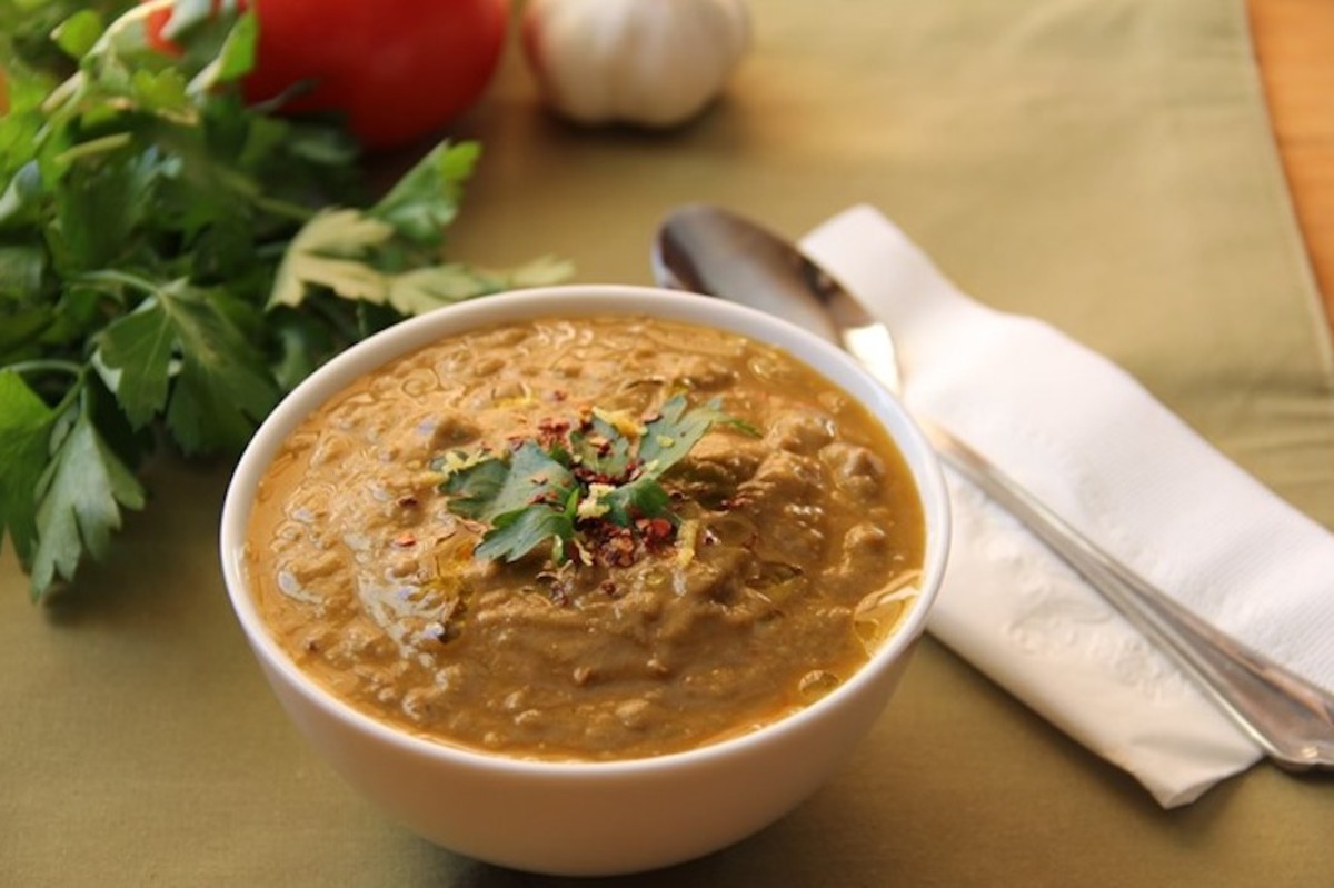 figure-friendly lentil soup