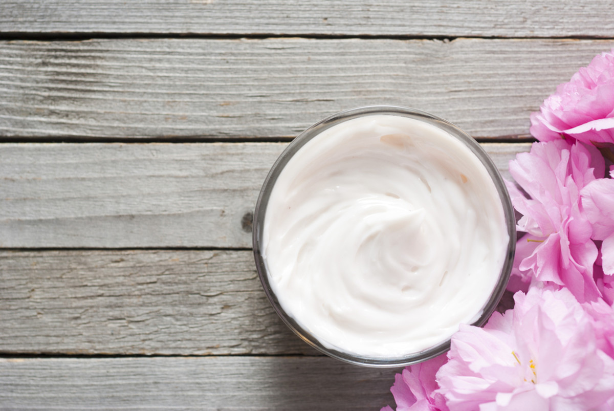 Image of face cream via Shutterstock