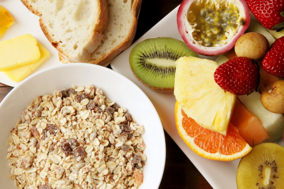 Eat a high-fiber diet to keep your gut healthy.