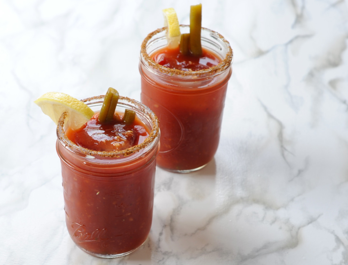 Bloody Mary cocktail recipe with Witches Fingers