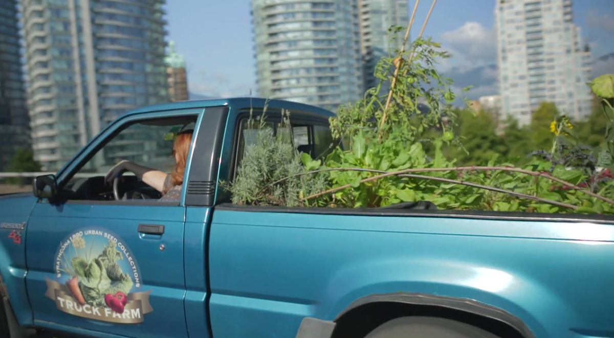 This truck is all about growing sustainable food.