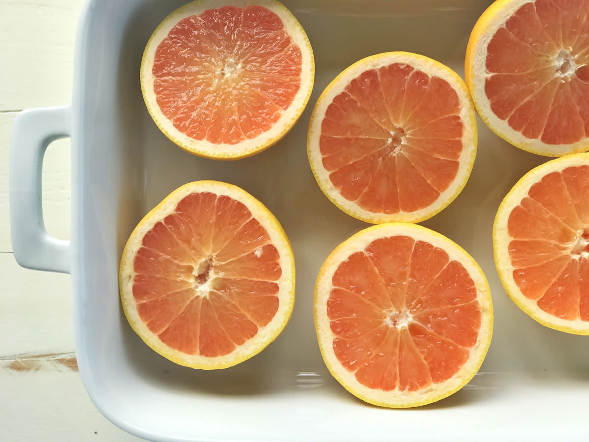 honey broiled grapefruit recipe