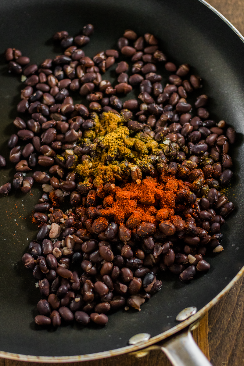 Spiced Black Beans Recipe