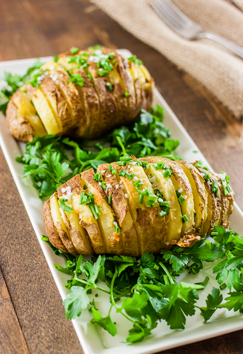 How To Make The Best Vegan Hasselback Potatoes