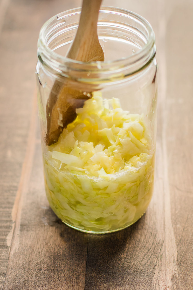 How To Make Sauerkraut In A Jar