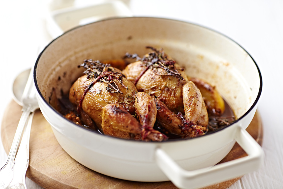 roasted quail