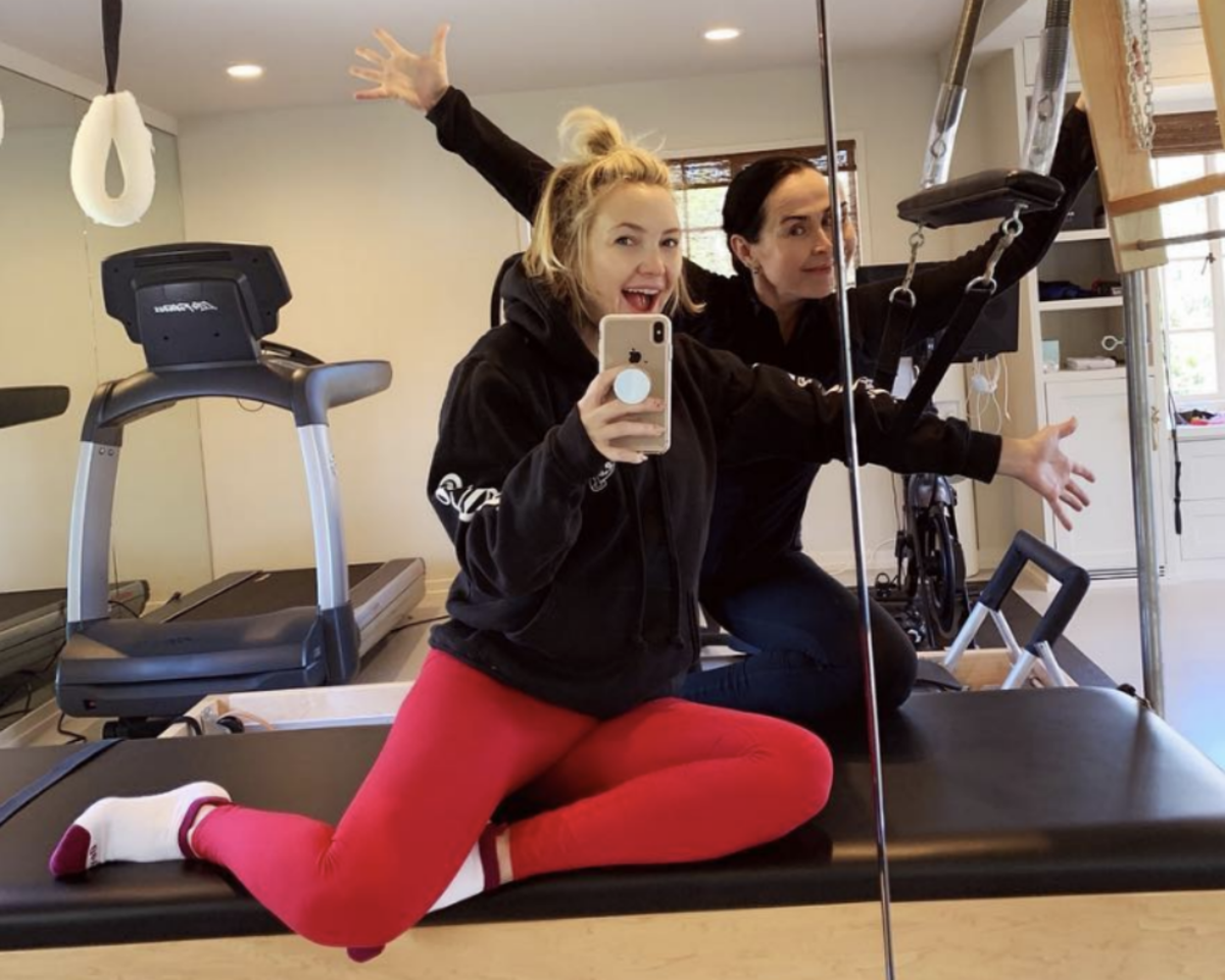 Why Kate Hudson is Obsessed With 'The Mirror' Workout