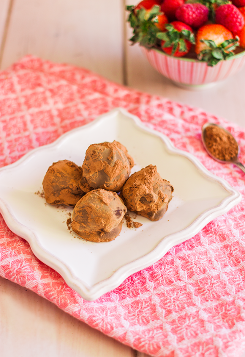 5-ingredient vegan chocolate truffle recipe
