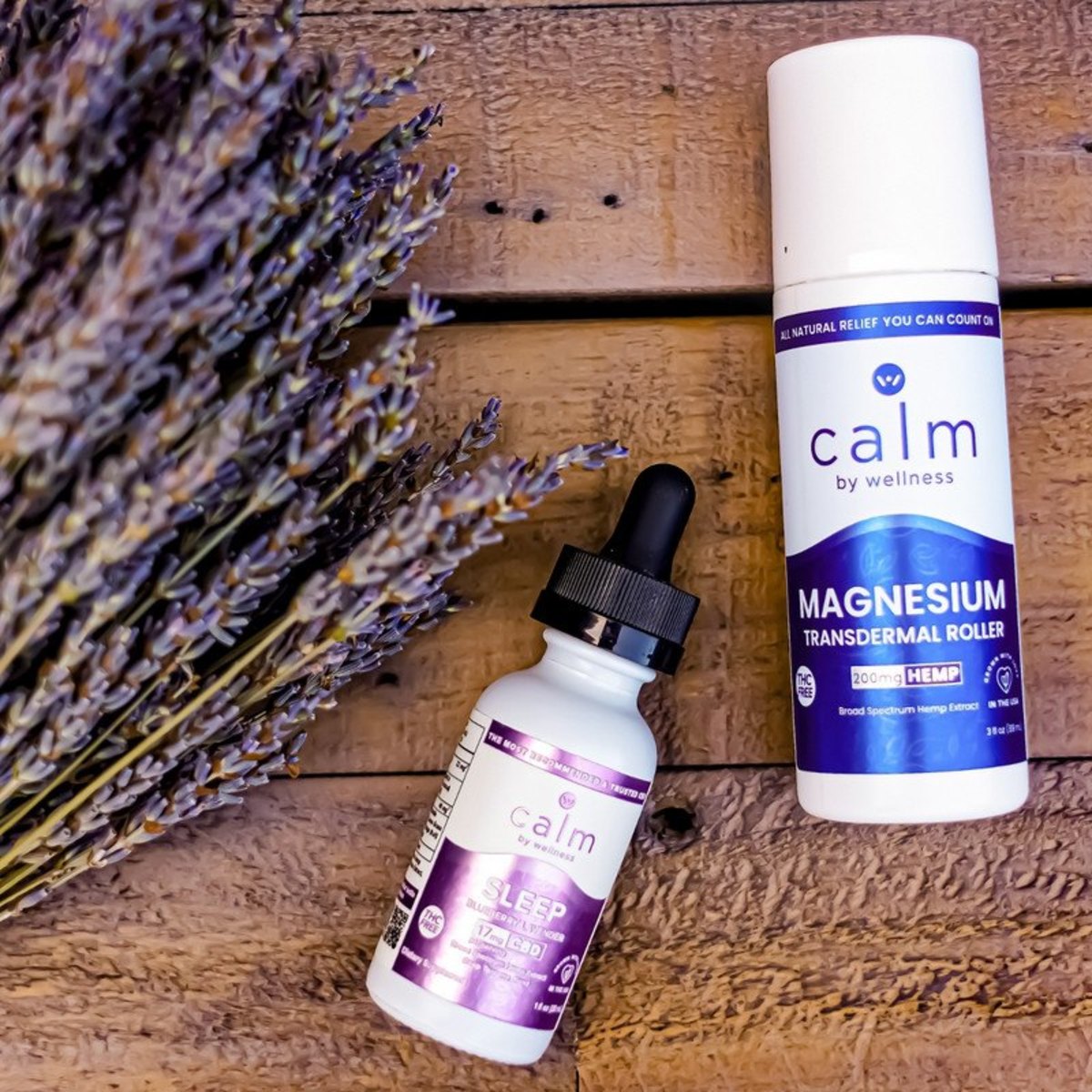 Calm by Wellness products.
