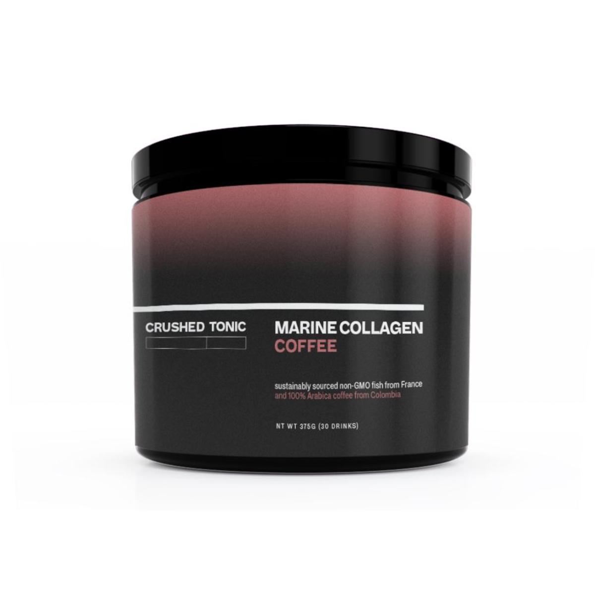 Marine Collagen in coffee flavor by Crushed Tonic.
