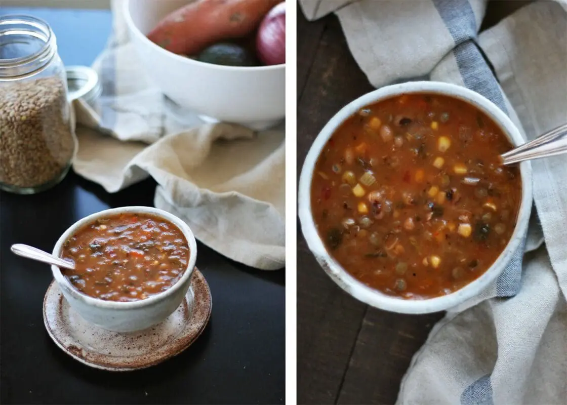 lentil crockpot soup