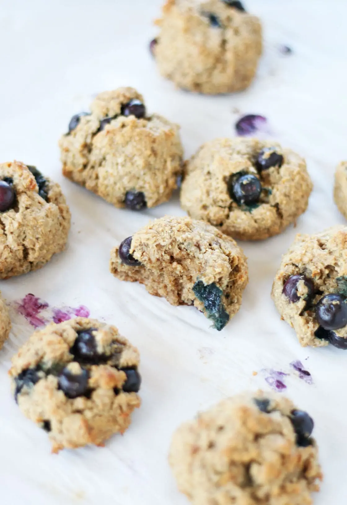 blueberry breakfast cookies