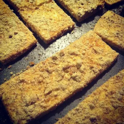 Baked tofu is a great dish to make.