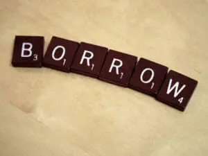 Borrow spelled out