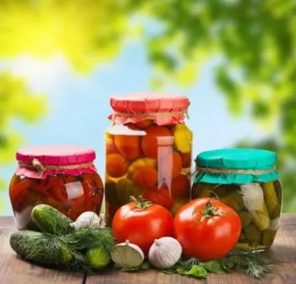 canning vegetables