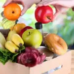 picture of food in box