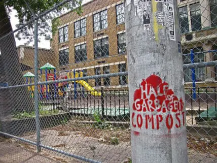 food waste compost